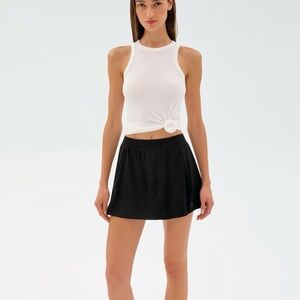 Splits59 Women's High Waist Skort, Black, S